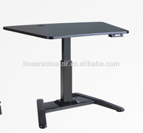 小さな一本足で高さ調節可能なテーブル-オフィス用デスク問屋・仕入れ・卸・卸売り