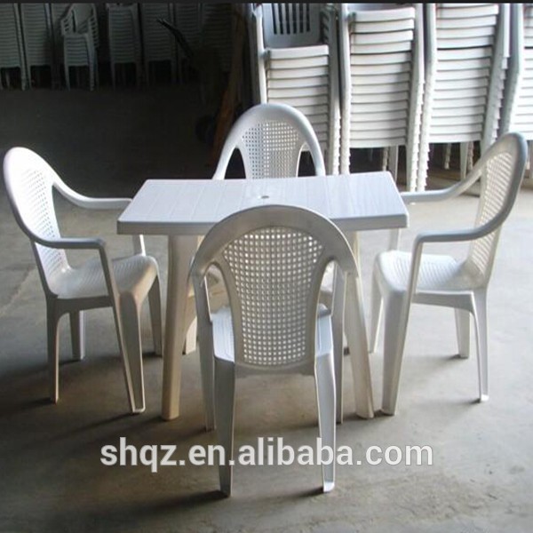 高品質卸売白いプラスチック製のテーブルと椅子-オフィス用チェア問屋・仕入れ・卸・卸売り
