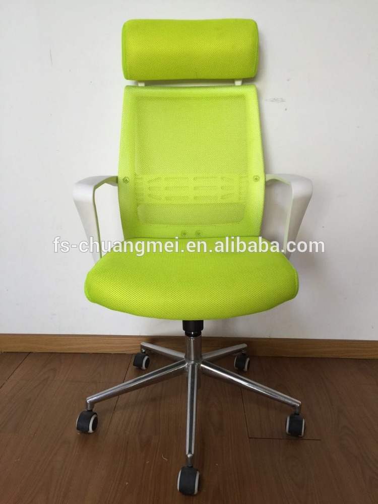ハイバックスイベル旋回デスク椅子白い色CM115m-オフィス用チェア問屋・仕入れ・卸・卸売り