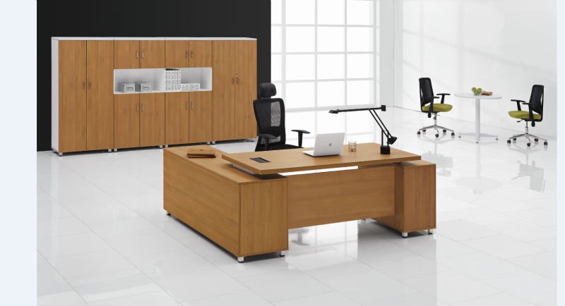 2012熱い販売の近代的なオフィスの幹部のデスク/オフィスマネージャーの机-木製テーブル問屋・仕入れ・卸・卸売り