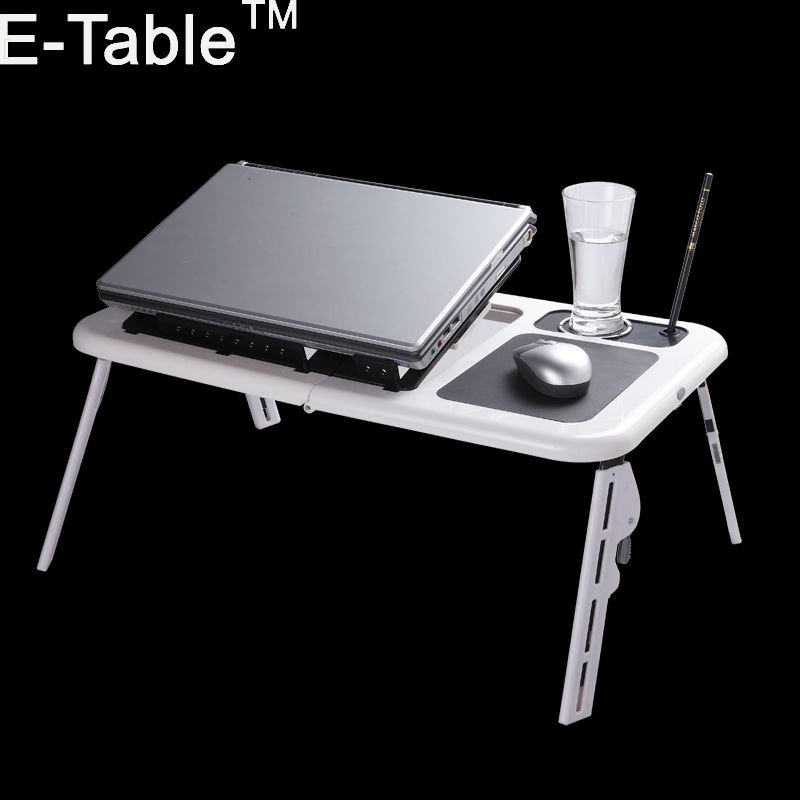 調節可能なラップトップテーブルベントラップトップコンピュータの机ポータブルベッドトレイmultifuctional& エルゴノミクスデザインブックスタンド-折り畳み式テーブル問屋・仕入れ・卸・卸売り