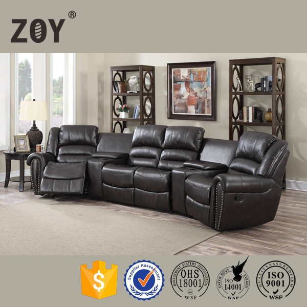 Modenホームシアターシネマリクライニング革ソファZOY-95960-その他折り畳み式家具問屋・仕入れ・卸・卸売り