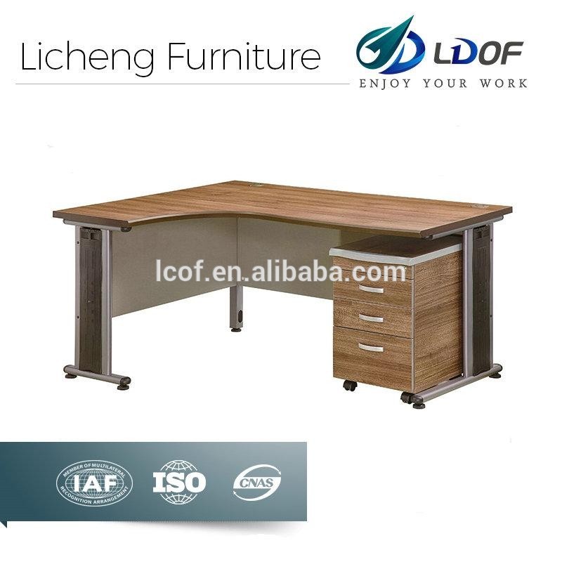 標準メラミンオフィステーブル/l字型オフィステーブル木材-木製テーブル問屋・仕入れ・卸・卸売り