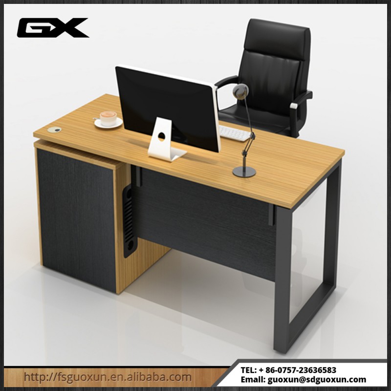 2016新しいデザインhgmオフィス家具woodernコンピュータテーブル-木製テーブル問屋・仕入れ・卸・卸売り