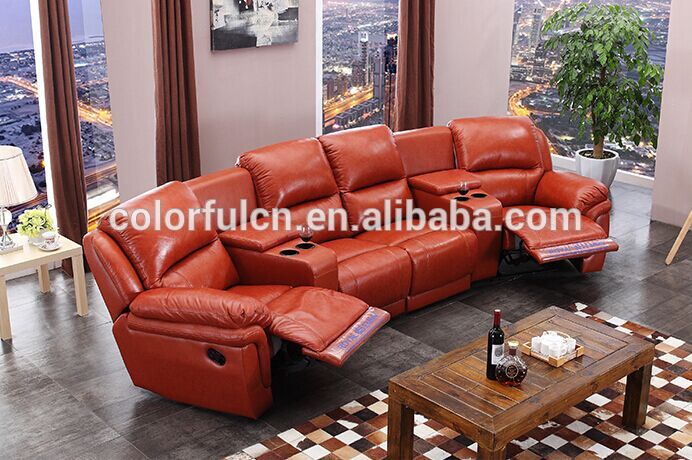 イタリア本革ホームシネマラブシートリクライニングソファチェアls608-その他折り畳み式家具問屋・仕入れ・卸・卸売り