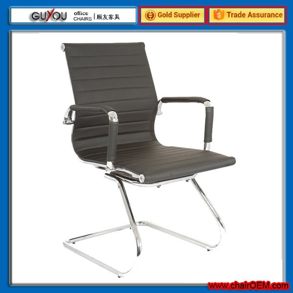 黒バックy-1846cレセプションチェア/オフィス家具/チェア-金属製椅子問屋・仕入れ・卸・卸売り