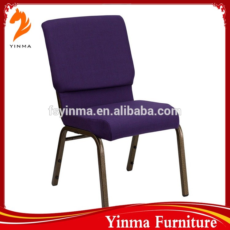 2015 yinma工場価格低価格布張り教会チェア-その他金属製家具問屋・仕入れ・卸・卸売り