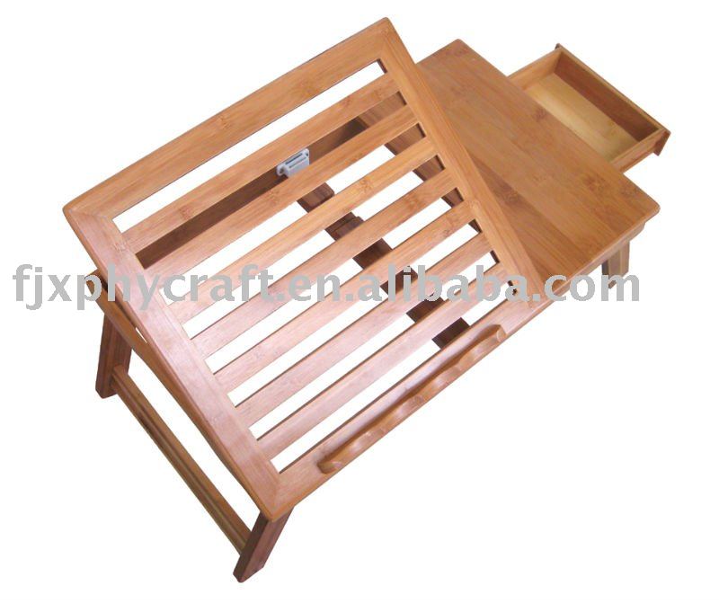 木製折りたたみラップトップテーブル-ベッド問屋・仕入れ・卸・卸売り