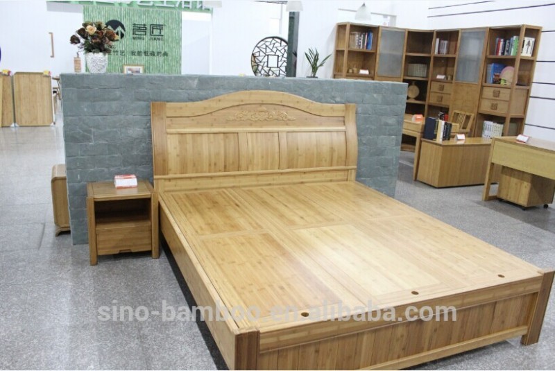 modern寝室の竹のキングサイズベッド-ベッド問屋・仕入れ・卸・卸売り