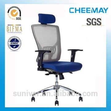 機能的な実験室の椅子高レベルアームレスト付きランバーサポート-研究施設用家具問屋・仕入れ・卸・卸売り