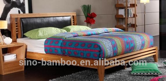 シンプルなデザイン快適な竹クイーンサイズのベッド-ベッド問屋・仕入れ・卸・卸売り