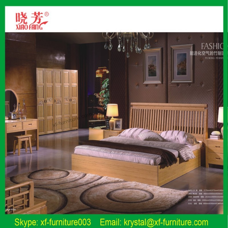 2016最新エコ フレンドリー竹ベッド竹家具セット-寝室用セット問屋・仕入れ・卸・卸売り