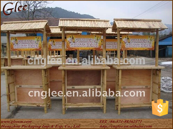 竹ティキバー外熱い販売のビーチ用販売-折り畳み式家具セット問屋・仕入れ・卸・卸売り