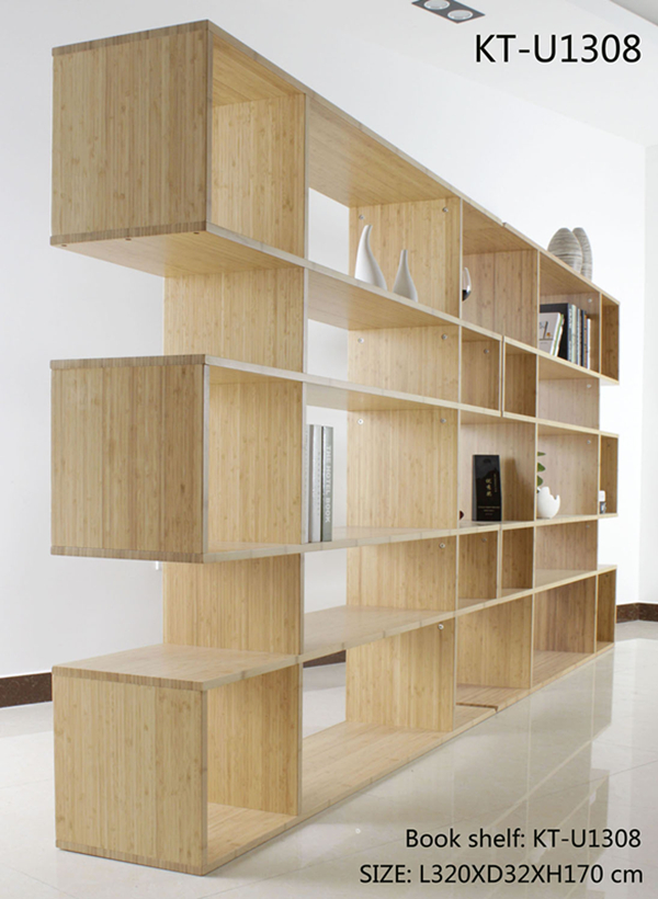 安価でシンプルなリビングルーム20155- 層竹の本棚-リビング用キャビネット問屋・仕入れ・卸・卸売り