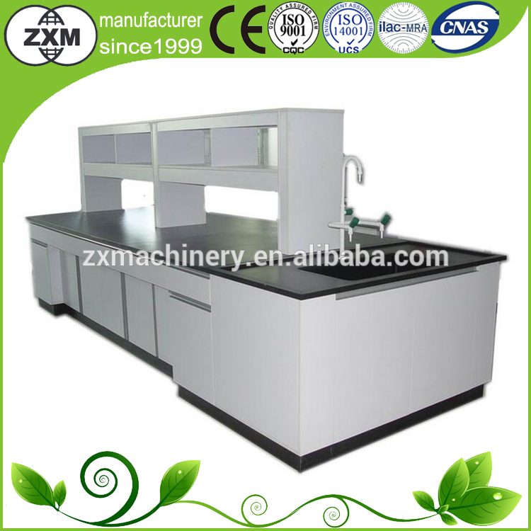 Iso9001/14001低価格mdf ラボ島テーブル で試薬棚-その他木製家具問屋・仕入れ・卸・卸売り