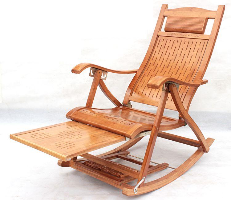 新しいスタイルロッキング折りたたみ竹椅子y148-問屋・仕入れ・卸・卸売り