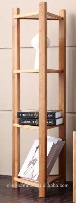 三角形のリビングルーム装飾的な竹/ブックシェルフ-本棚問屋・仕入れ・卸・卸売り