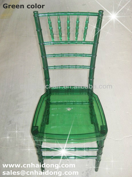 高品質なグリーンキアヴァリ椅子/透明樹脂キアヴァリ椅子-その他折り畳み式家具問屋・仕入れ・卸・卸売り