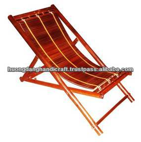 ベトナムから竹の椅子オレンジ、 高品質、 折られた椅子をリラックスのために、 ピクニック-ガーデンセット問屋・仕入れ・卸・卸売り
