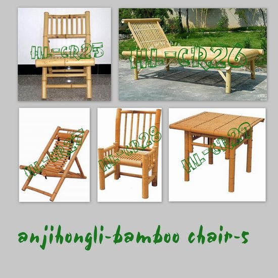 竹の椅子( hl- cr5)-ガーデンセット問屋・仕入れ・卸・卸売り