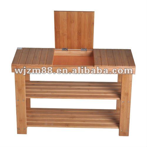 竹と靴のラックボックス-折り畳み式家具セット問屋・仕入れ・卸・卸売り