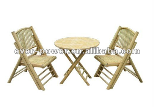 庭のテーブルは折りたたみ椅子と置いた-ガーデンセット問屋・仕入れ・卸・卸売り
