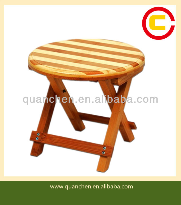 Folding round small folding Bamboo Chairs for children-ダイニングチェア問屋・仕入れ・卸・卸売り