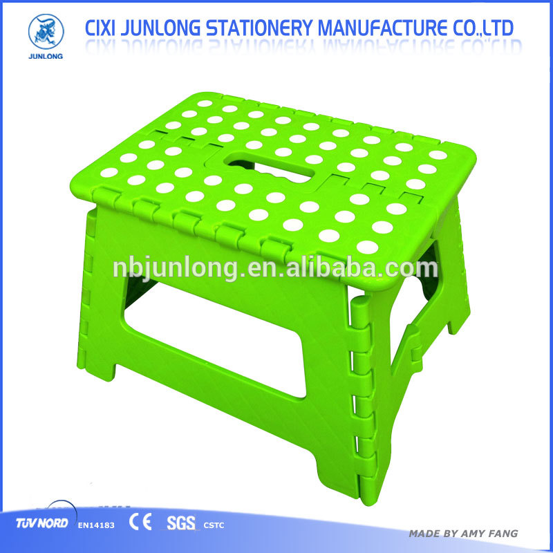 ヨーロッパプラスチック折り畳み式ステップスツールen14183中国製junlong-スツール＆オットマン問屋・仕入れ・卸・卸売り