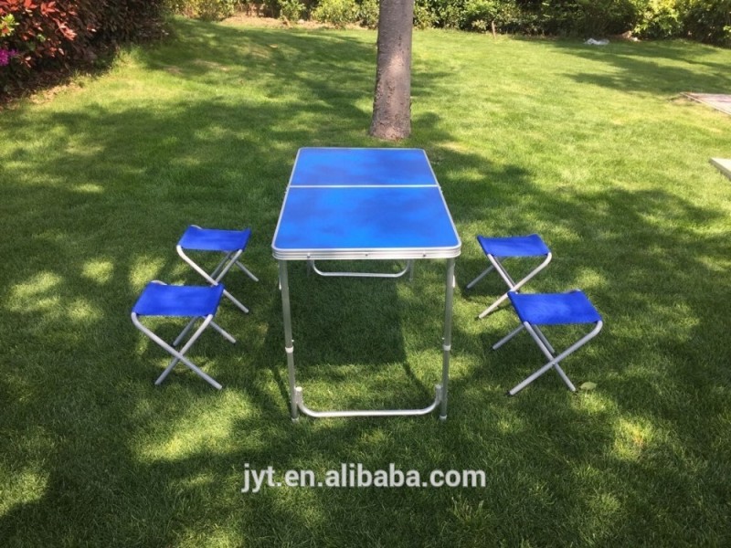 折りたたみアルミアウトドアピクニックテーブルと椅子-ガーデンセット問屋・仕入れ・卸・卸売り
