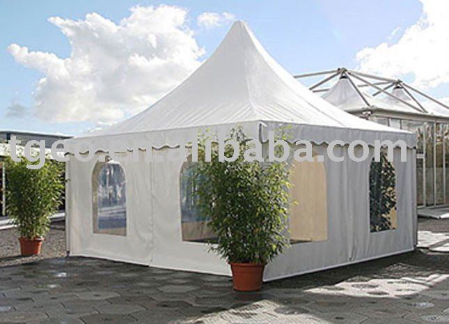 Warterproof耐火uv抵抗6メートル× 6メートルパゴダ庭のテント-ガーデンセット問屋・仕入れ・卸・卸売り