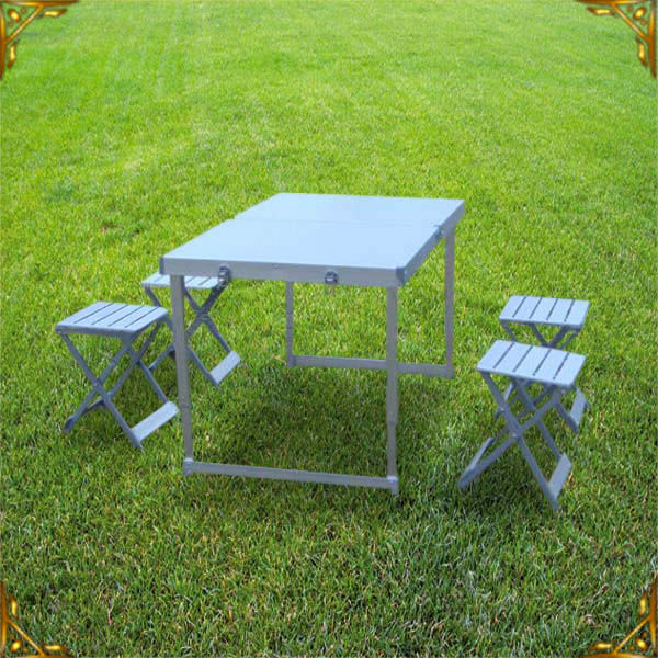 アルミlighweightアウトドア折りたたみテーブルと椅子の庭セット-ガーデンセット問屋・仕入れ・卸・卸売り