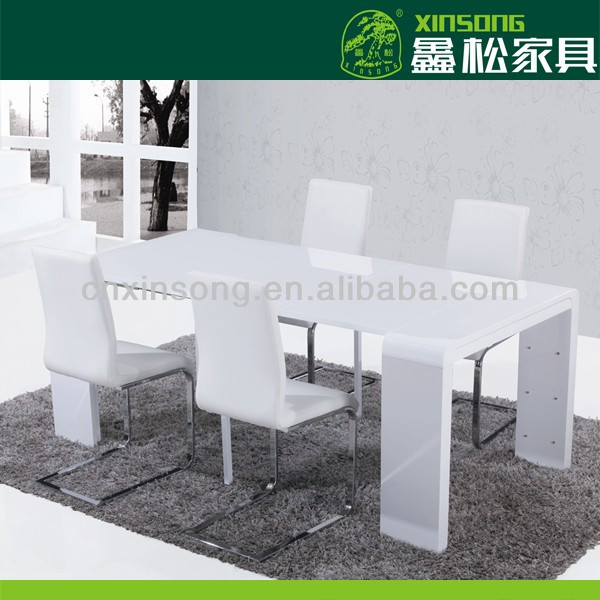 工場直売2014年xinsong高光沢の拡張子のダイニングテーブル-木製テーブル問屋・仕入れ・卸・卸売り