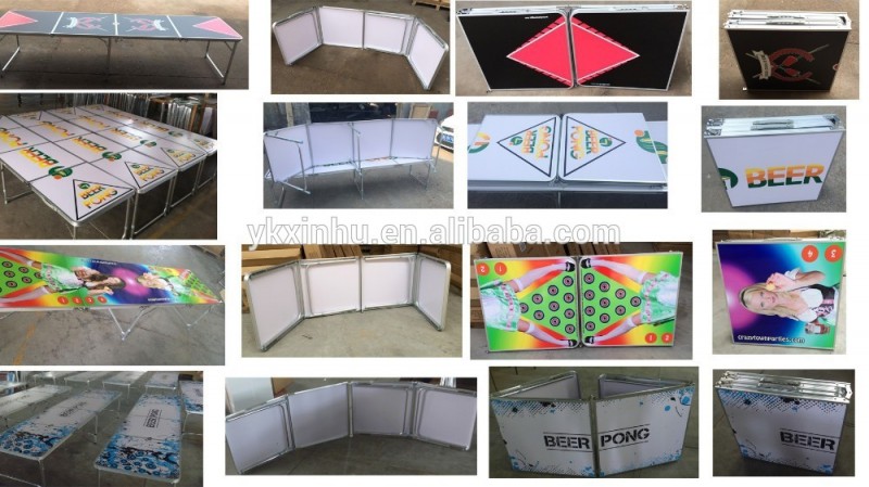 ビールポン折りたたみテーブル8フィート-折り畳み式テーブル問屋・仕入れ・卸・卸売り