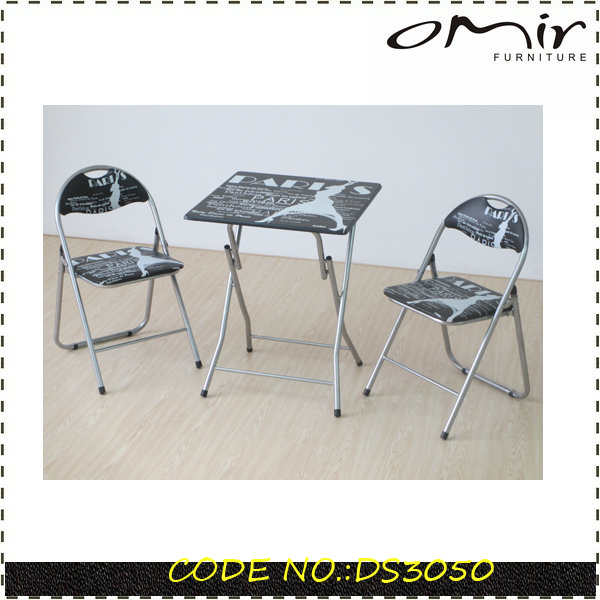 現代の良い品質ダイニングルーム家具テーブルと椅子DS3050-金属製家具セット問屋・仕入れ・卸・卸売り