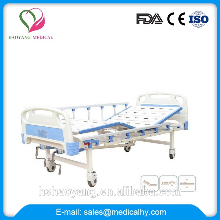 中国製患者看護手動ベッド2クランク病院のベッド-金属製ベッド問屋・仕入れ・卸・卸売り