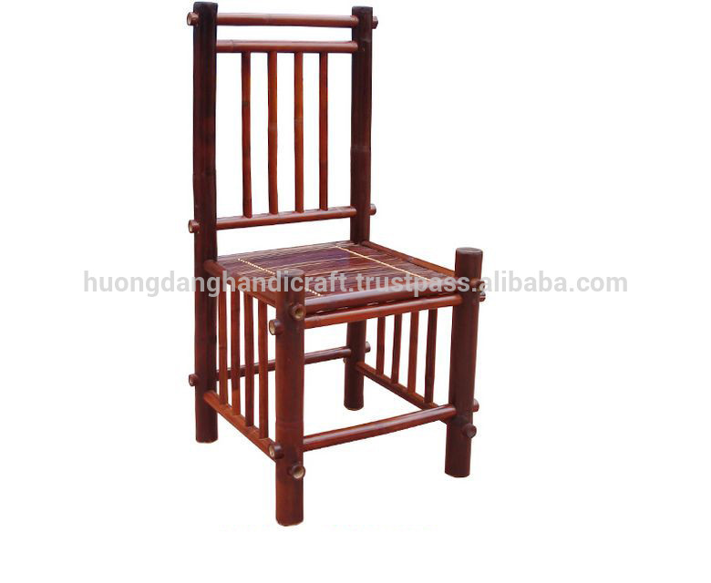 鮮やかなスタイルの竹の椅子を備えた上品なデザインと竹製の家具の天然手作りベトナムから-ガーデンチェア問屋・仕入れ・卸・卸売り