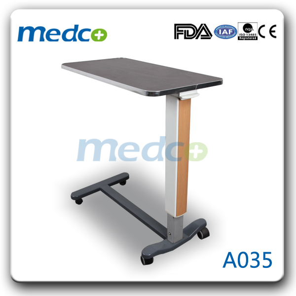 調整可能な病院のa035overbedテーブル-折り畳み式テーブル問屋・仕入れ・卸・卸売り