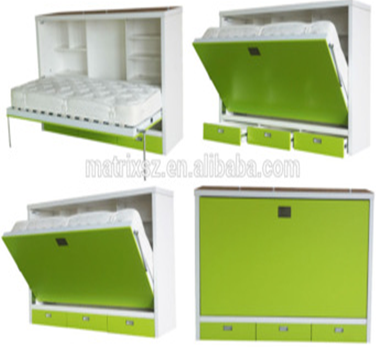 ロングライフ柔軟な壁のベッドベッドを畳む工場からプロの収納式ベッド-ベッド問屋・仕入れ・卸・卸売り