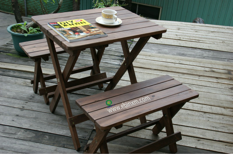 木材の屋外家具-折り畳み式テーブル問屋・仕入れ・卸・卸売り