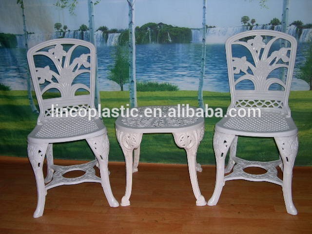 アウトドアレジャープラスチック製のコーヒーテーブルと椅子-ガーデンセット問屋・仕入れ・卸・卸売り
