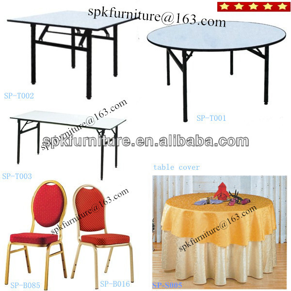 宴会場折りたたみ椅子とテーブル-木製テーブル問屋・仕入れ・卸・卸売り