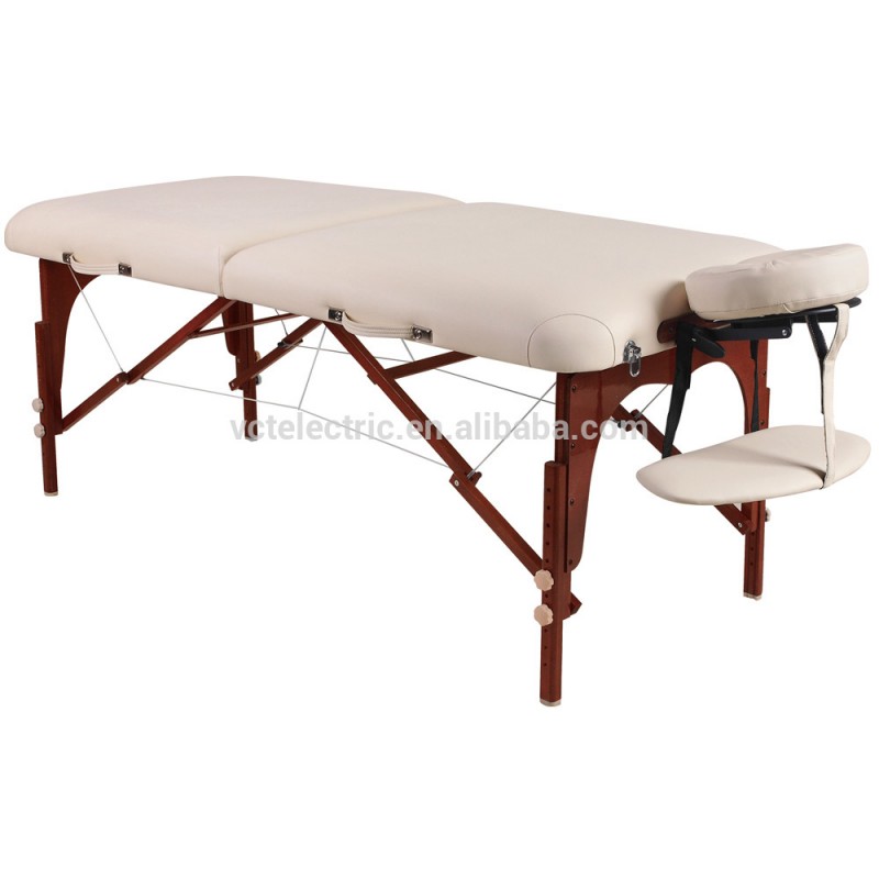 人気の韓国フェイシャル木製マッサージテーブル/リクライニング-折り畳み式テーブル問屋・仕入れ・卸・卸売り