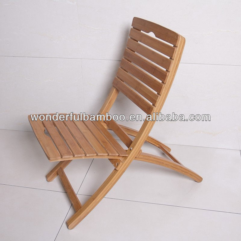 エコ- 優しい竹折りたたみデッキラウンジチェア-折り畳み椅子問屋・仕入れ・卸・卸売り