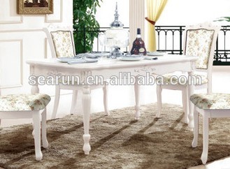 ホット販売ヨーロッパのスタイルsoild木製のテーブルと椅子-木製テーブル問屋・仕入れ・卸・卸売り