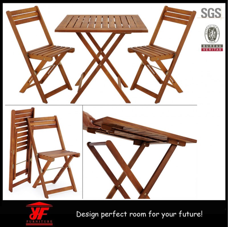 ヨーロッパスタイル鍛造現代家具木製素材折りたたみ椅子-木製テーブル問屋・仕入れ・卸・卸売り