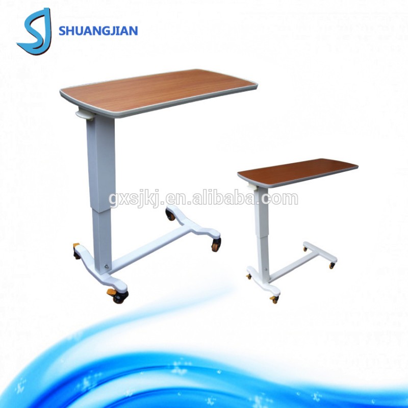 SJZTG06-F病院豪華なpp以上のベッドテーブル(プラスチックプレート)-折り畳み式テーブル問屋・仕入れ・卸・卸売り