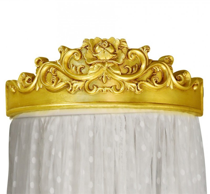 Bisiniの豪華な手作りヨーロッパスタイルの木製彫刻が施された黄金のバラの花のための王冠のベッドの子供たち家具の寝室セットは- bf07-70335-その他子供用家具問屋・仕入れ・卸・卸売り