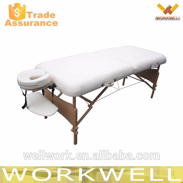 Workwellkw-t2514木製ポータブルマッサージテーブル-折り畳み式テーブル問屋・仕入れ・卸・卸売り