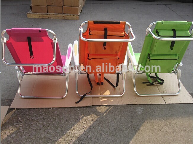 販売2016新しいトミーバハマビーチチェアオレンジ色でcoolerbag-折り畳み椅子問屋・仕入れ・卸・卸売り