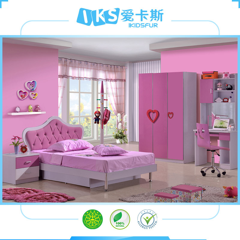 の熱い販売の子供の寝室の家具、 女の子の高級ベッド8101b#-子供用ベッド問屋・仕入れ・卸・卸売り